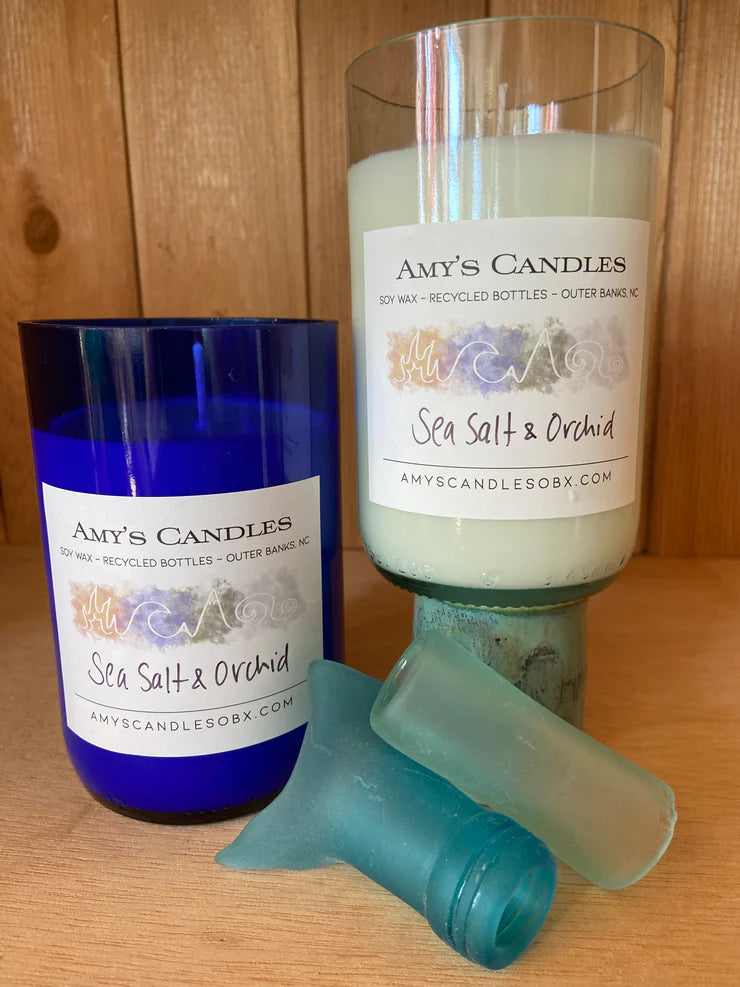 Amy’s Candles SEA SALT AND ORCHID OBX CANDLE