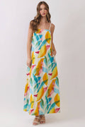 TCEC Seaglass Maxi Dress MULTI