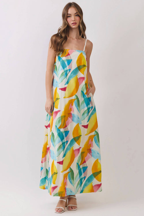 TCEC Seaglass Maxi Dress MULTI