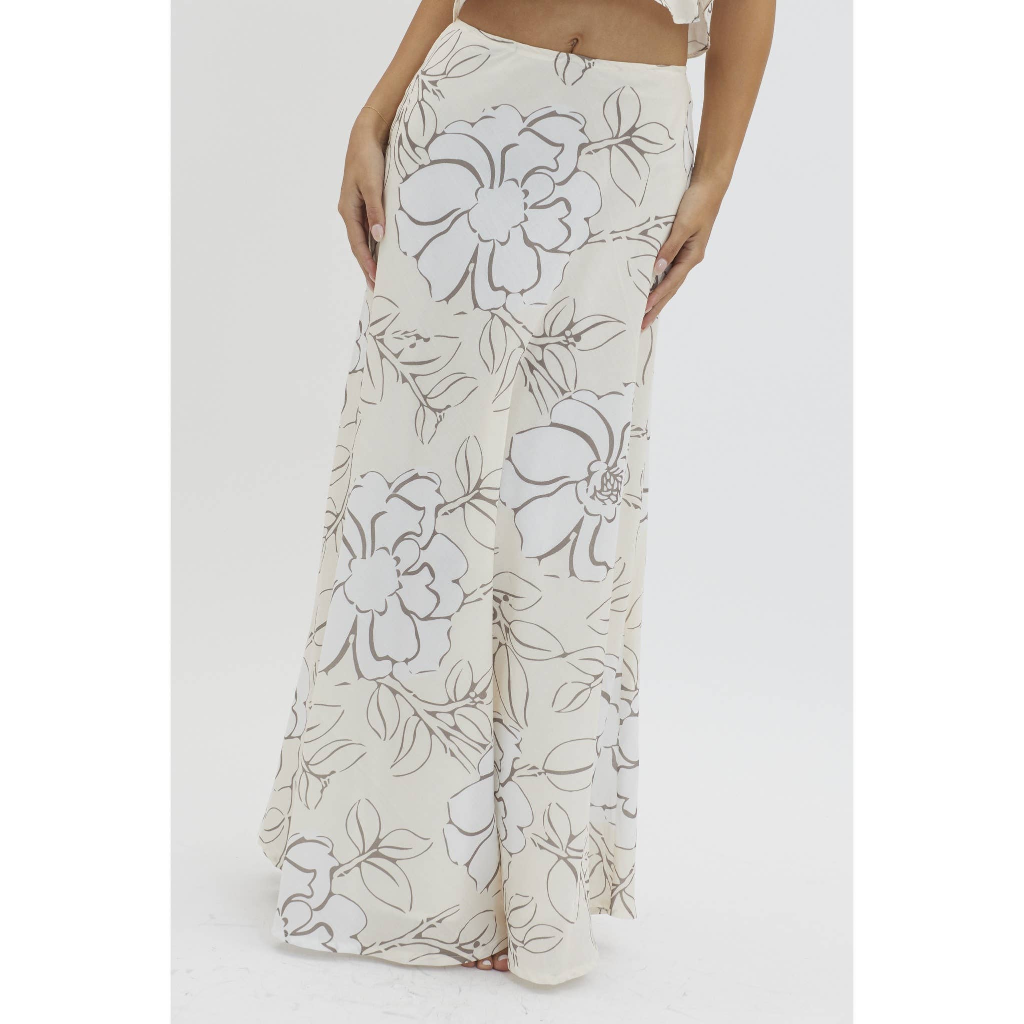 One and Only Collective LUAU MAXI SKIRT