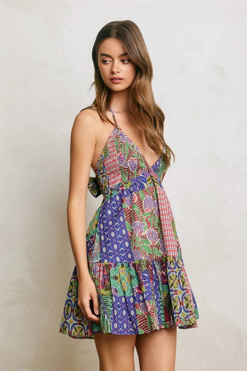 Dress Forum Lagoon Bloom Mini Dress