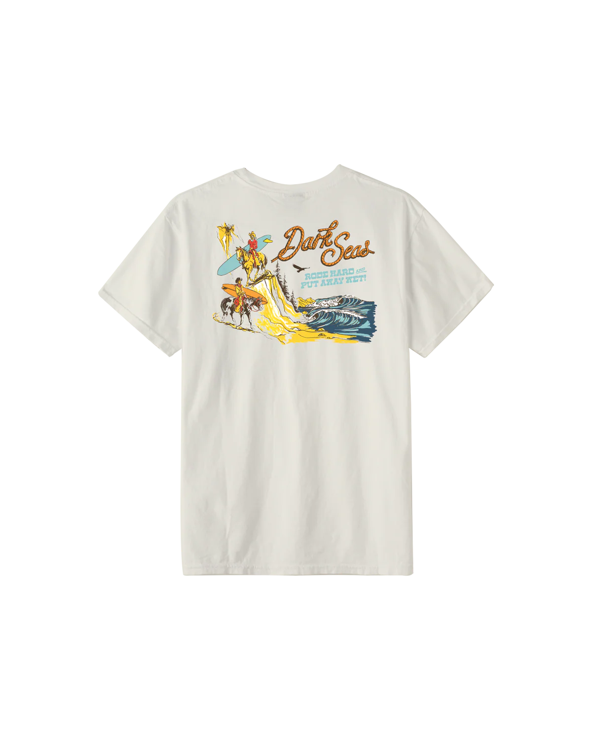 Dark Seas Division Ride Hard Pigment T-Shirt