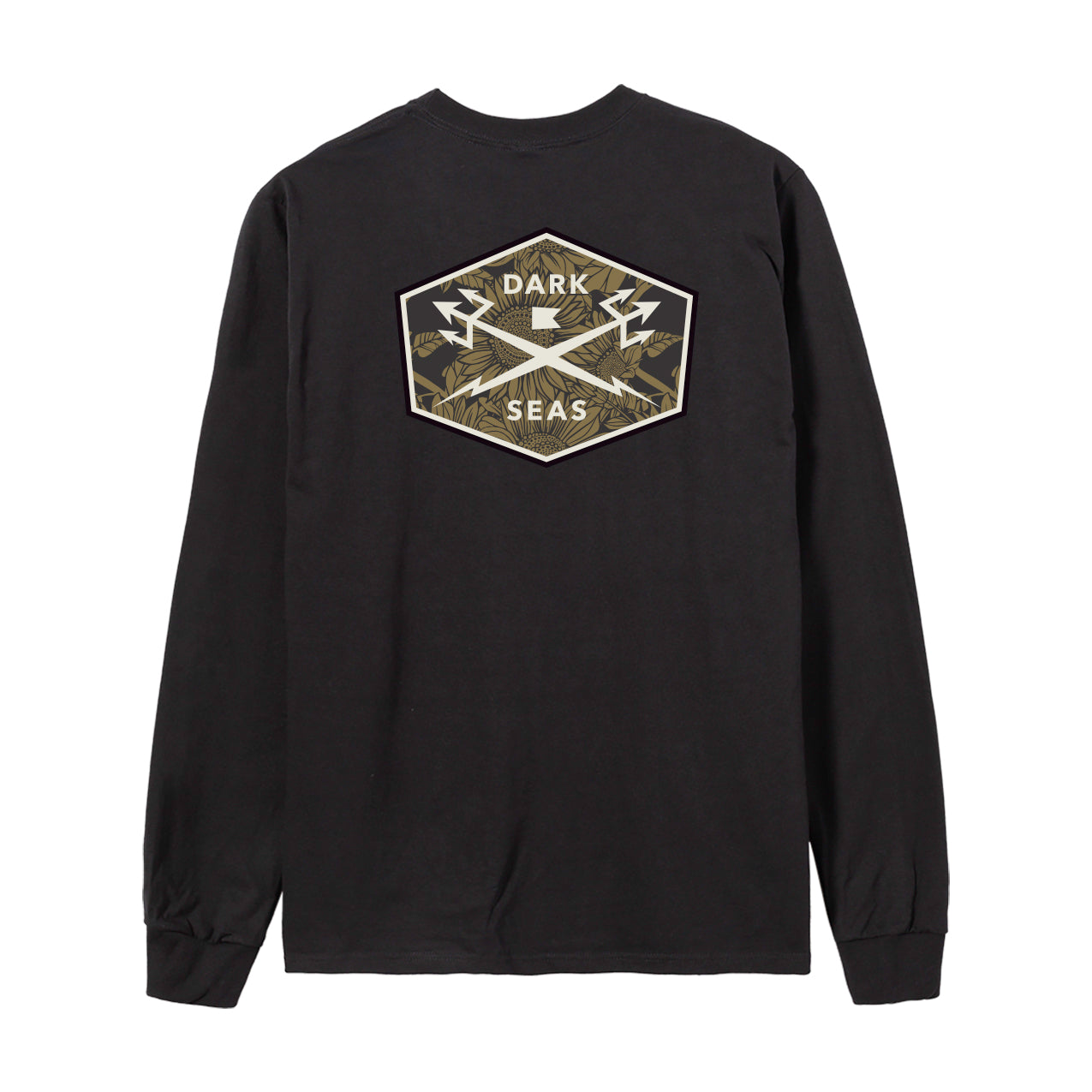 Dark Seas Division SUNFLOWER STOCK LS TEE