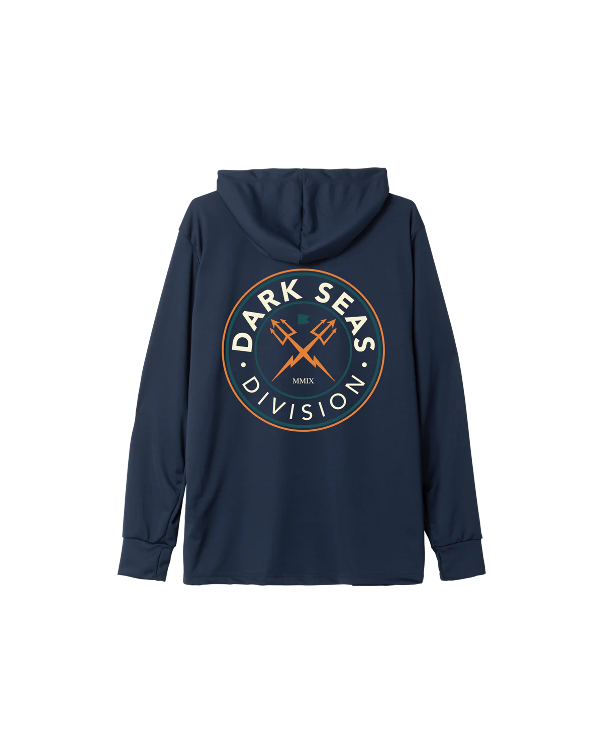 Dark Seas Division Navigator Hooded Uv Ls T-Shirt