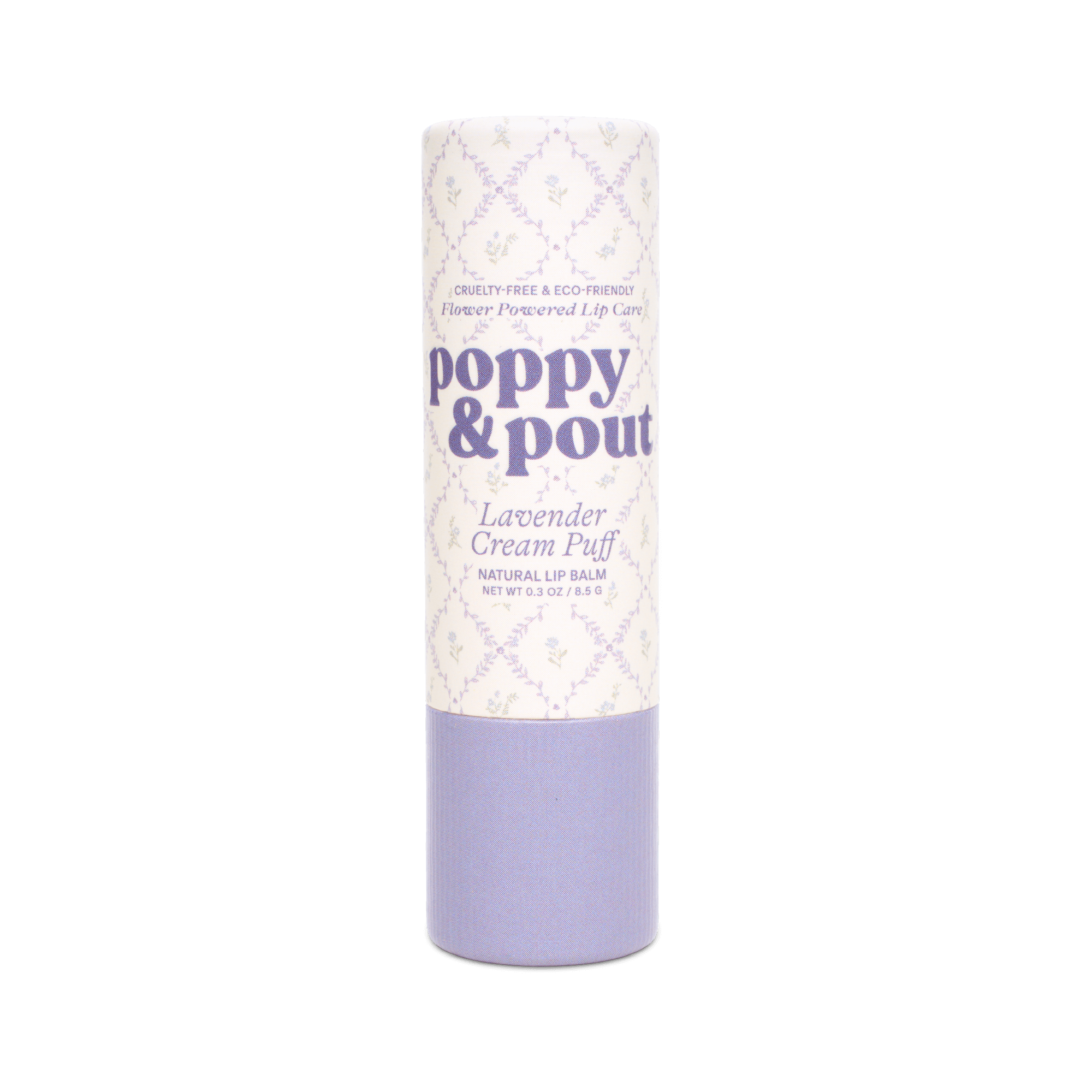 Poppy & Pout Lavender Cream Puff Lip Balm
