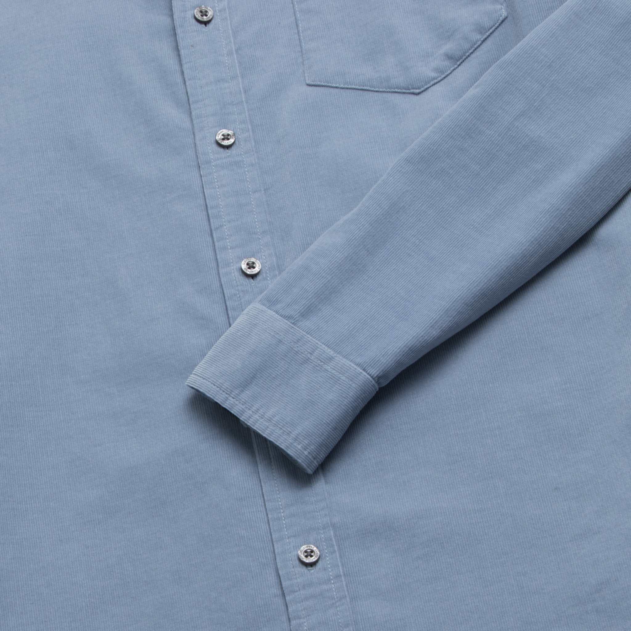 SURFSIDESUPPLY Brian Corduroy Shirt - Country Blue