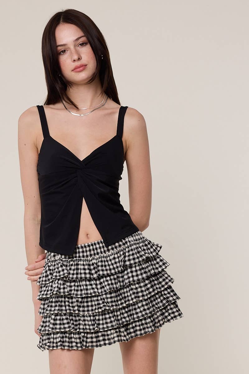 Sky to Moon WINNIE RUFFLE MINI SKORT