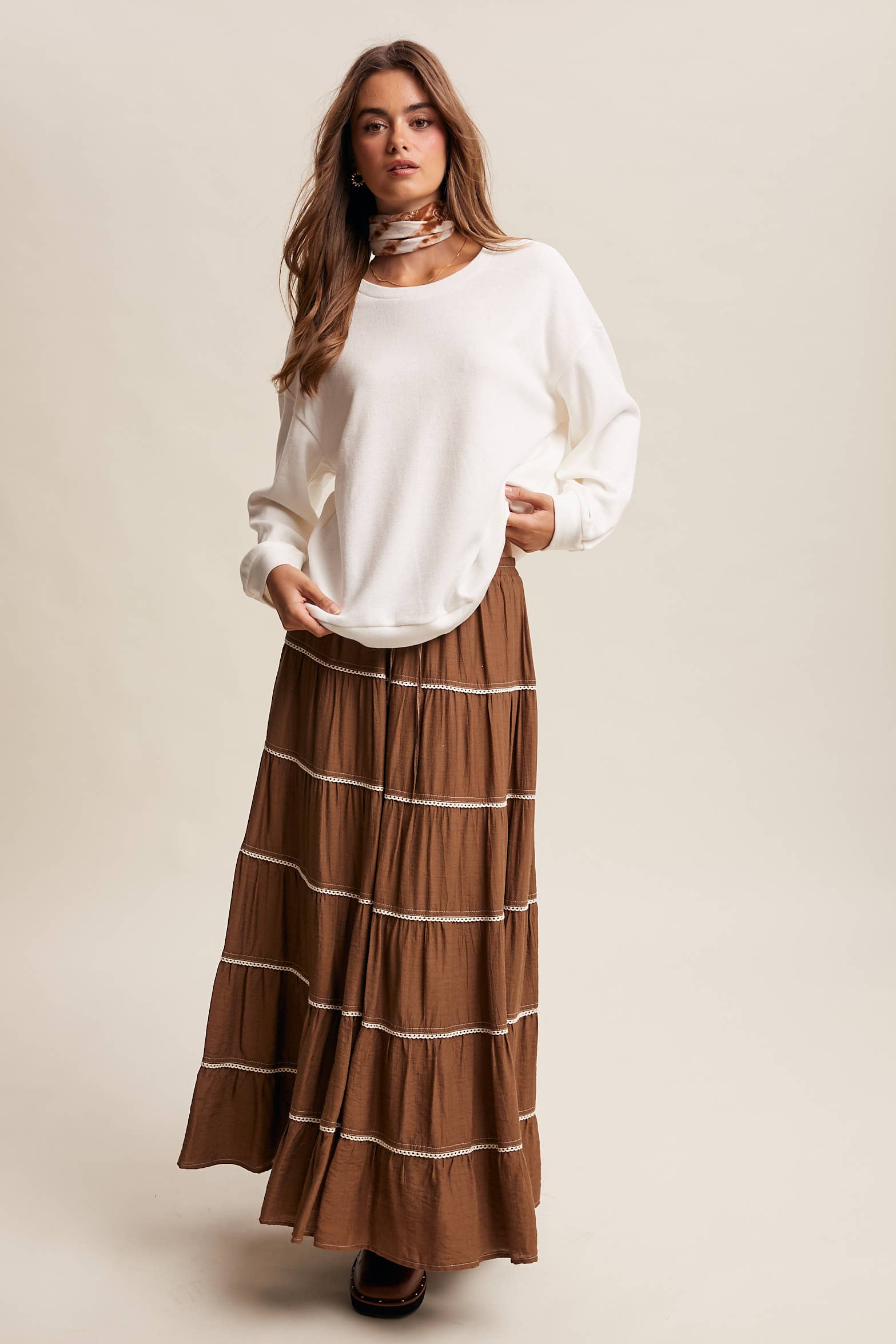 Listicle Peony Pullover Top