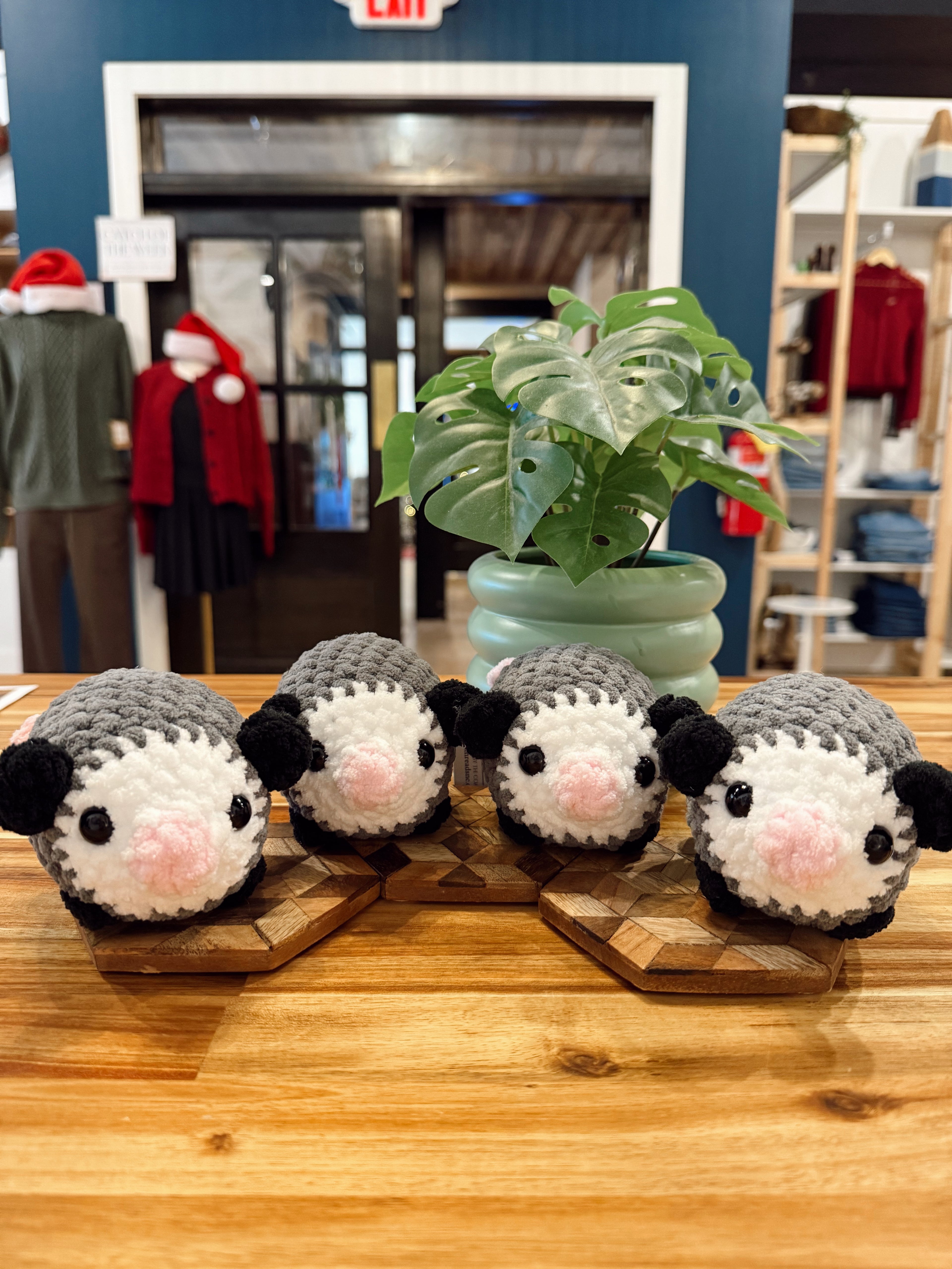 The Yarn Barn NC Opossum Plushie (small)