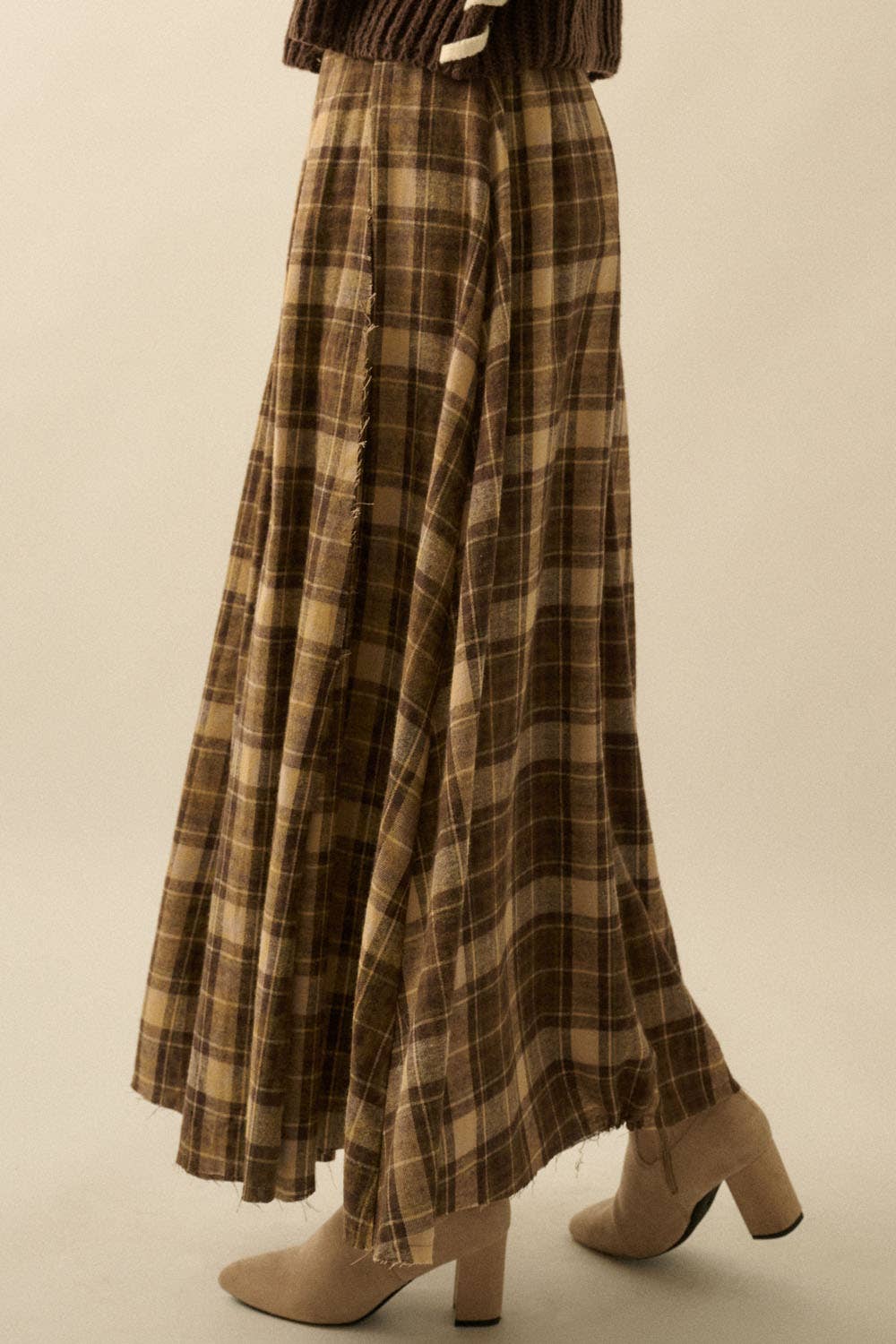 Promesa USA Prairie Plaid Maxi