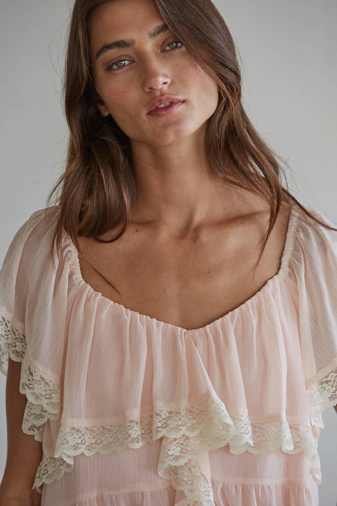 By Together Cherry Blossom Top