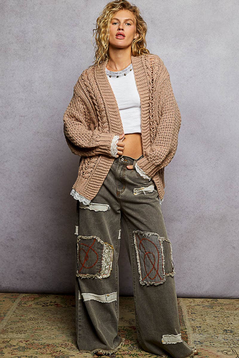 Pol Clothing Sipping Cider Cardigan