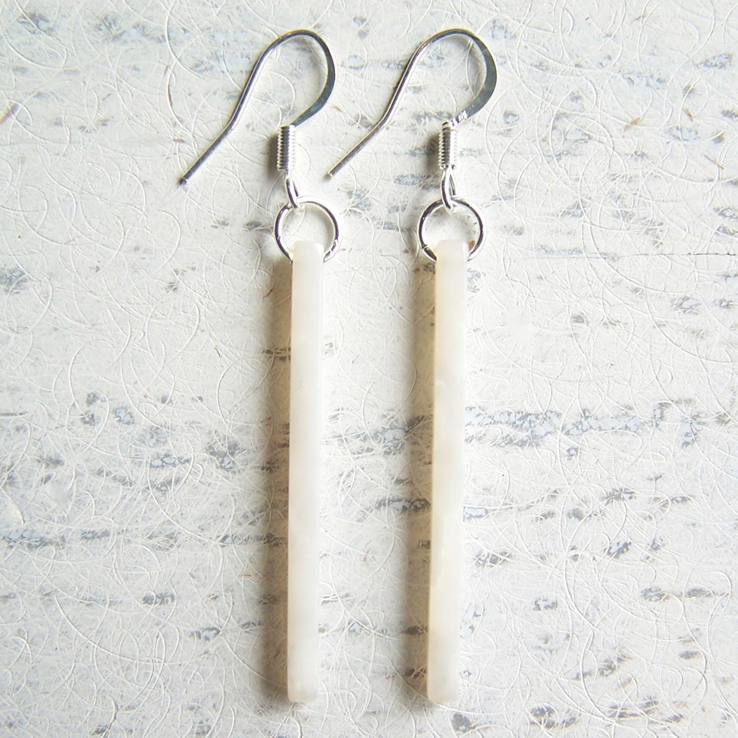 Jo Bird Jewelry Acetate Skinny Sticks Pearl