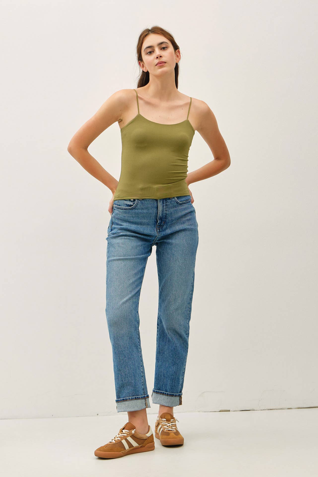 Be Cool BASIC THREADS SOLID CAMI