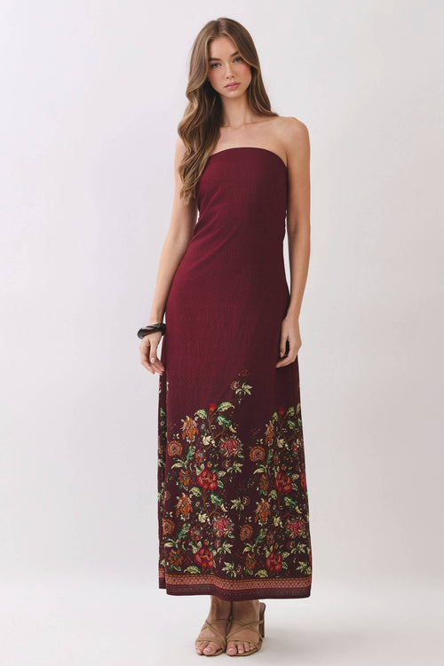 TCEC Autumn Blooms Maxi Dress