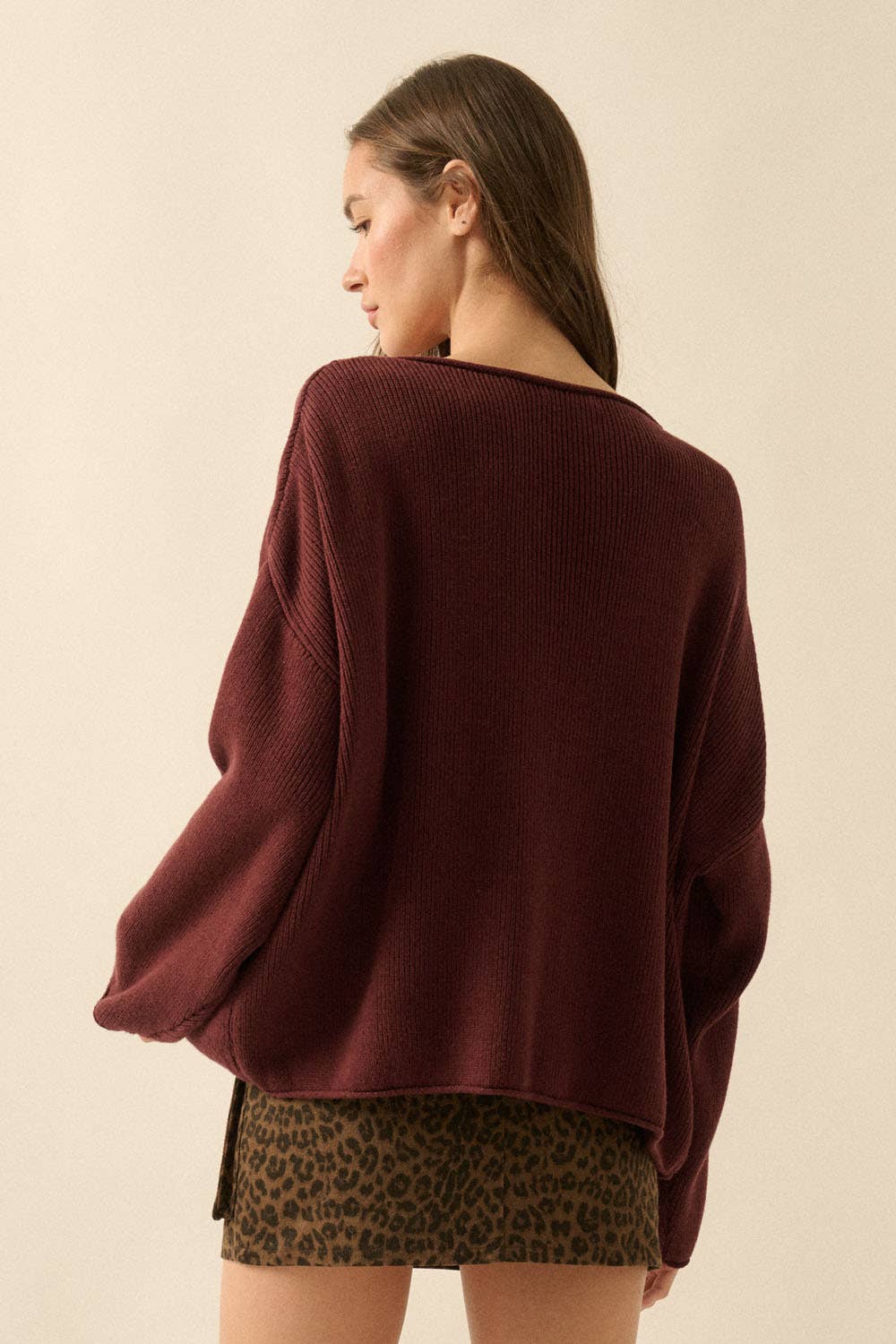 Promesa USA Giselle Rib-Knit Sweater