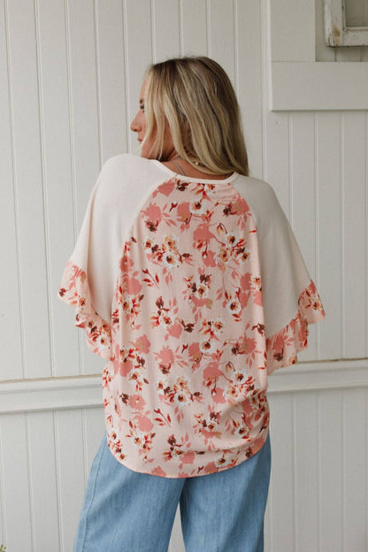 Three Bird Nest SUNLIT MEADOW TOP - BEIGE Beige