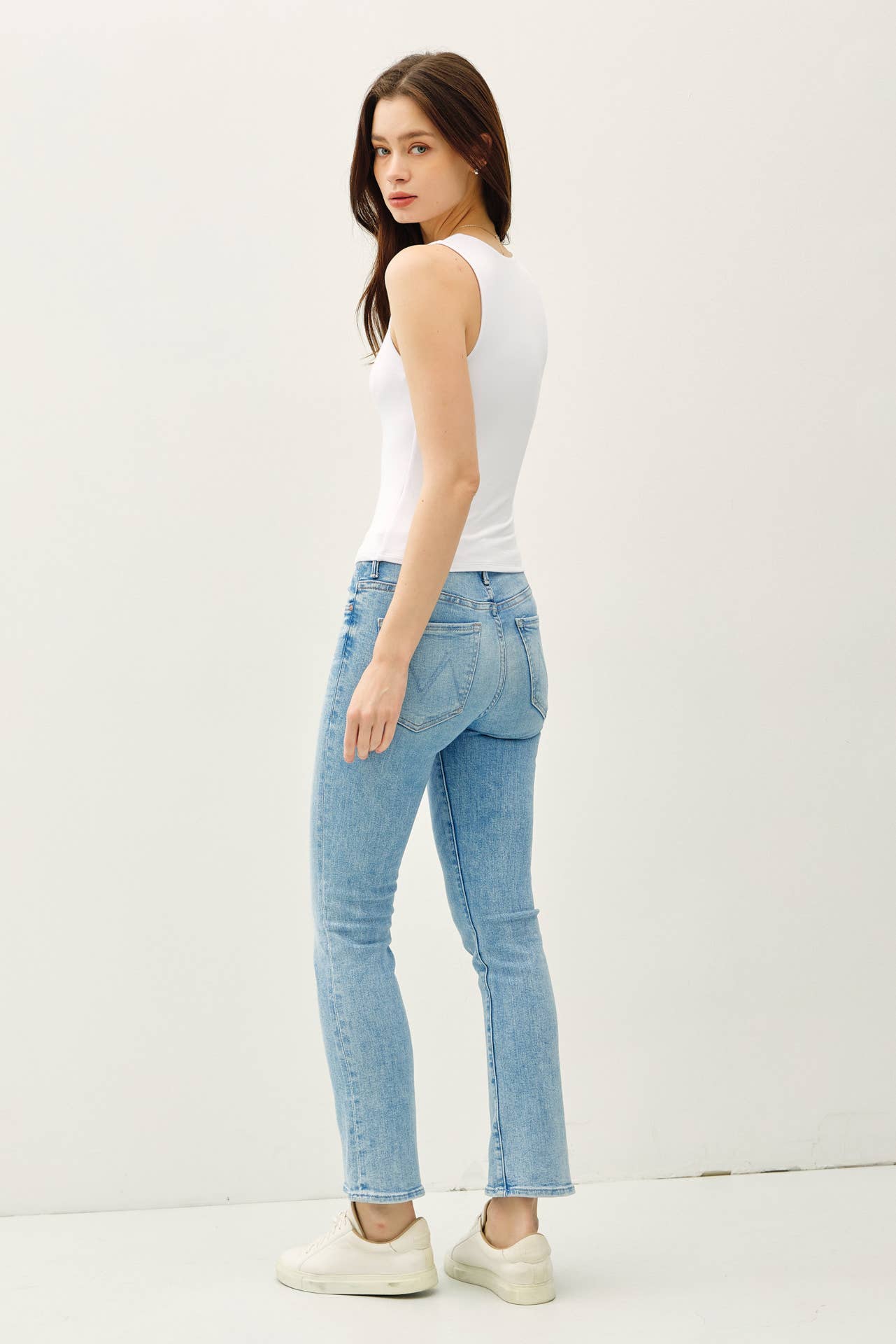 Be Cool BASIC THREADS SQUARE NECK TANK