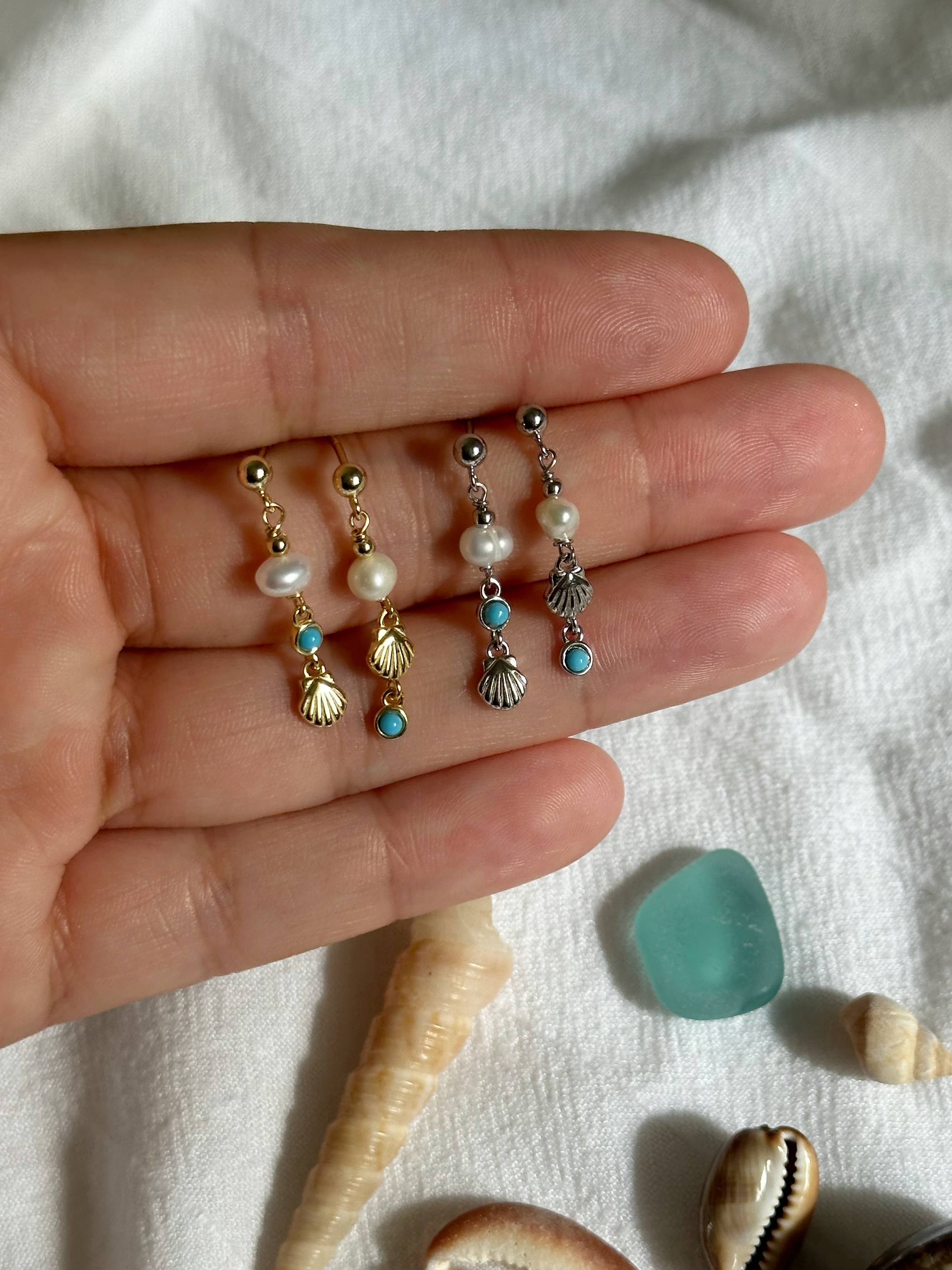 The Salty Gem Izzy Earrings