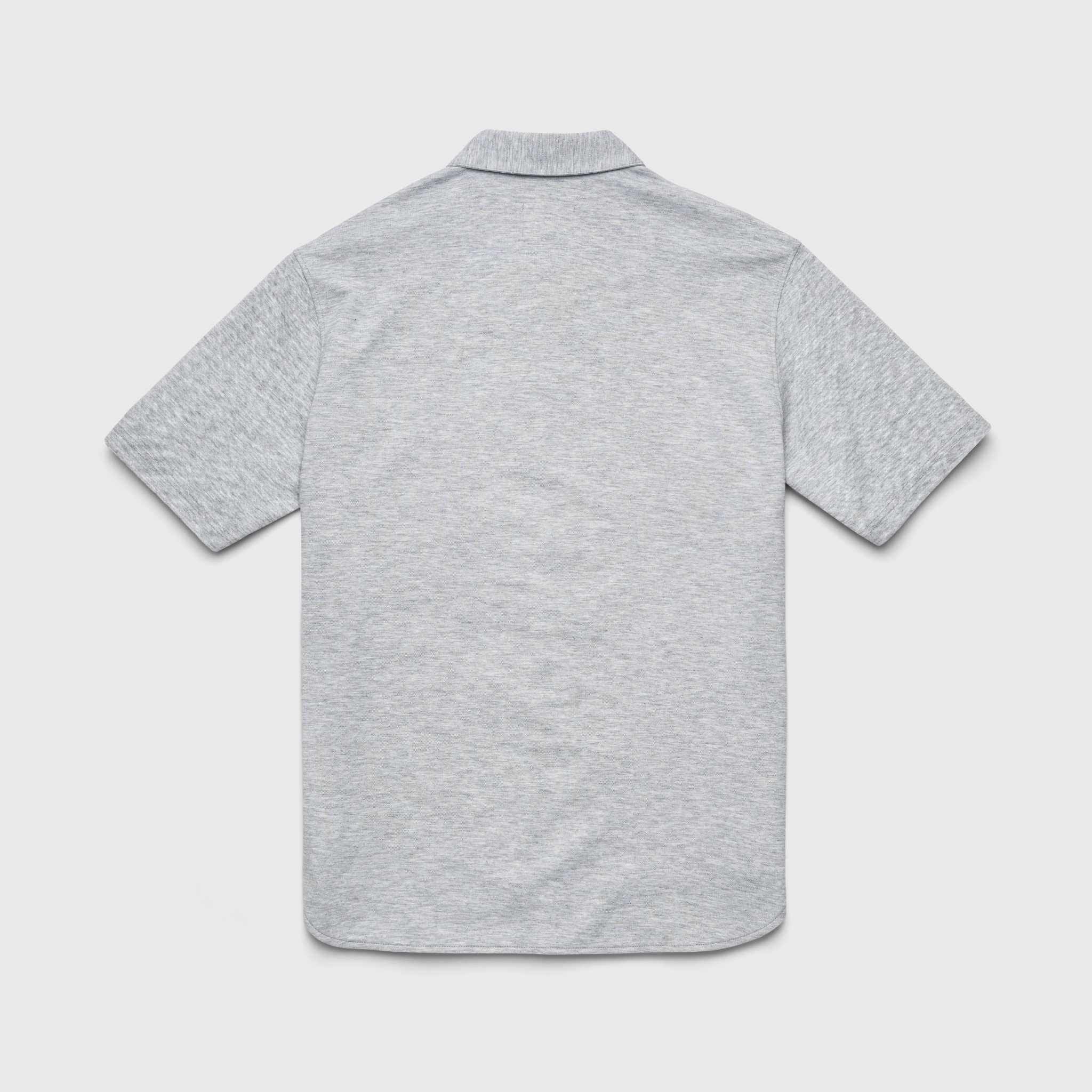 SURFSIDESUPPLY Tony Pique Knit Shirt - Heather Grey