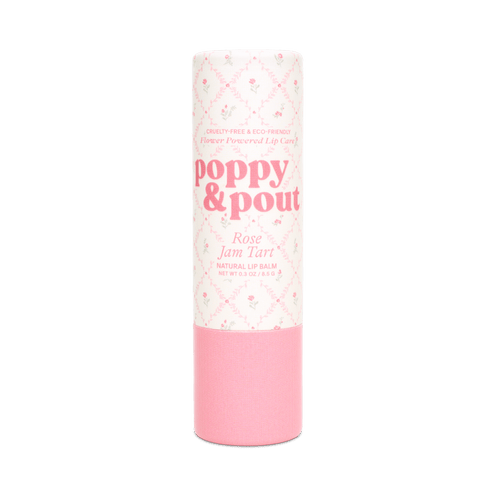 Poppy & Pout Lip Balm, Cottage Collection, Rose Jam Tart