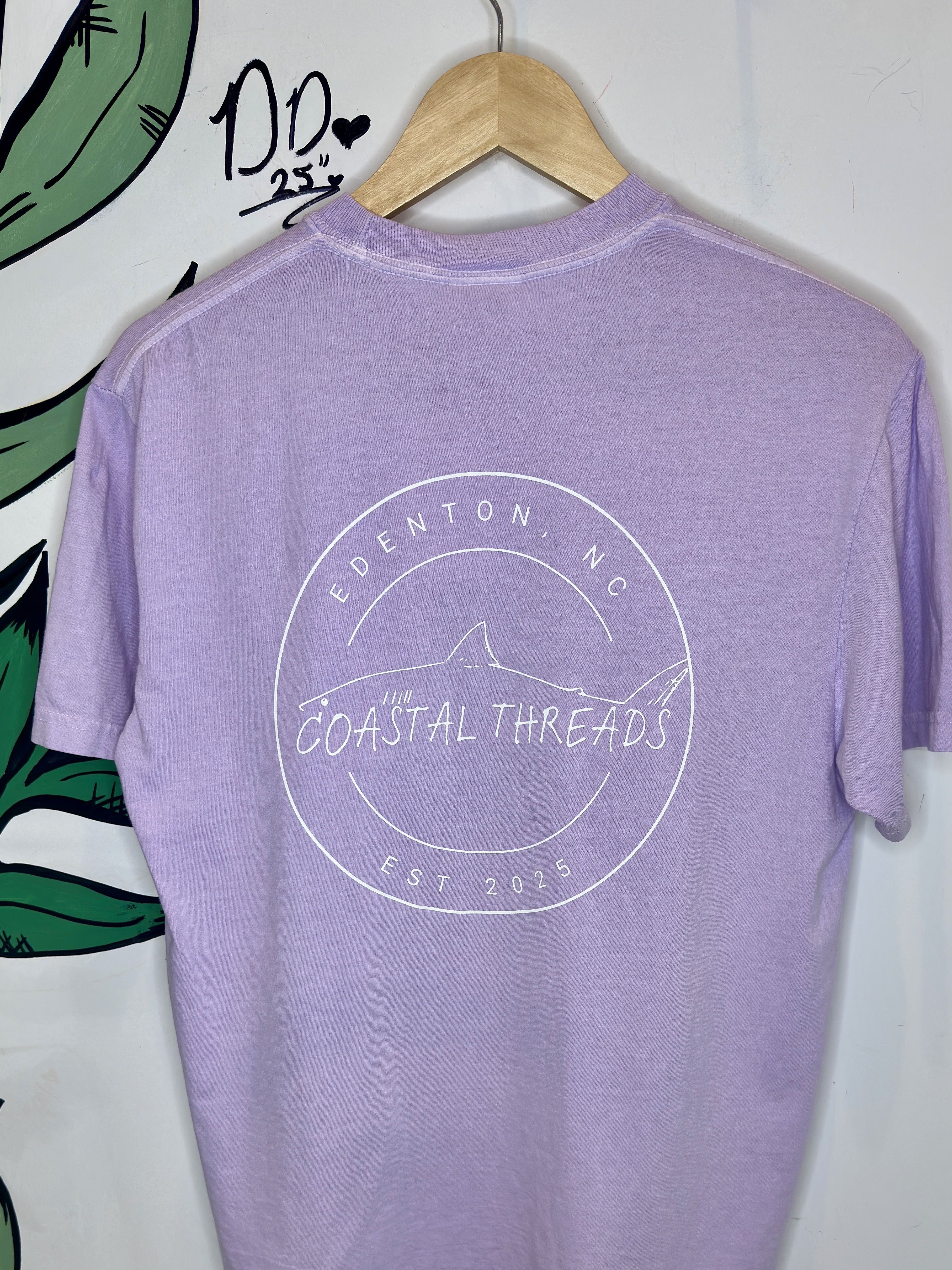 Coastal Threads COASTAL THREADS COMFORT COLORS TEE Purple