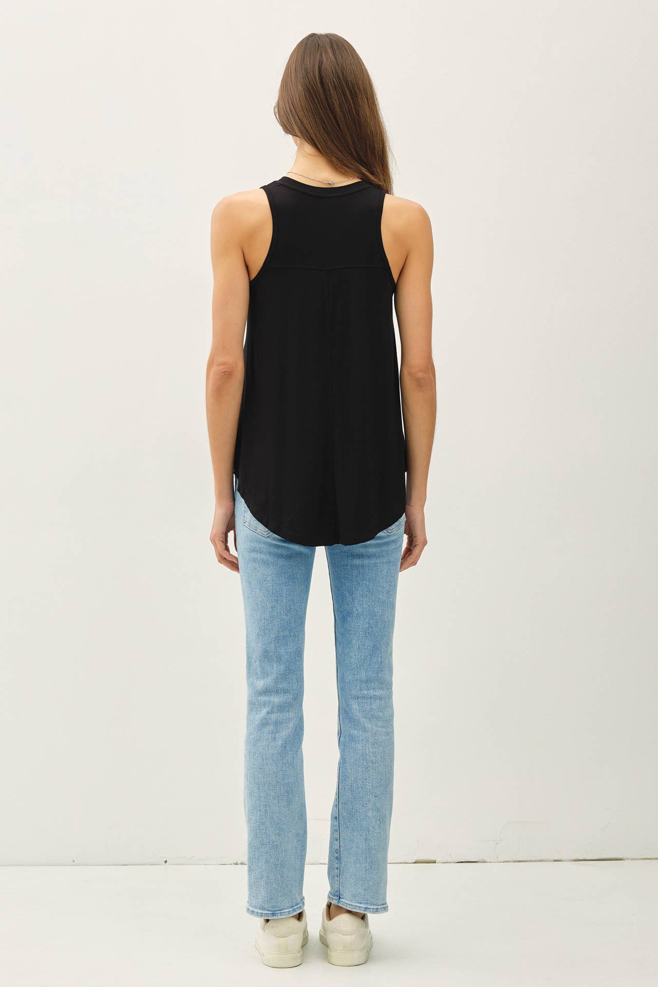 Be Cool Basic Threads Flowy V-NECK TANK