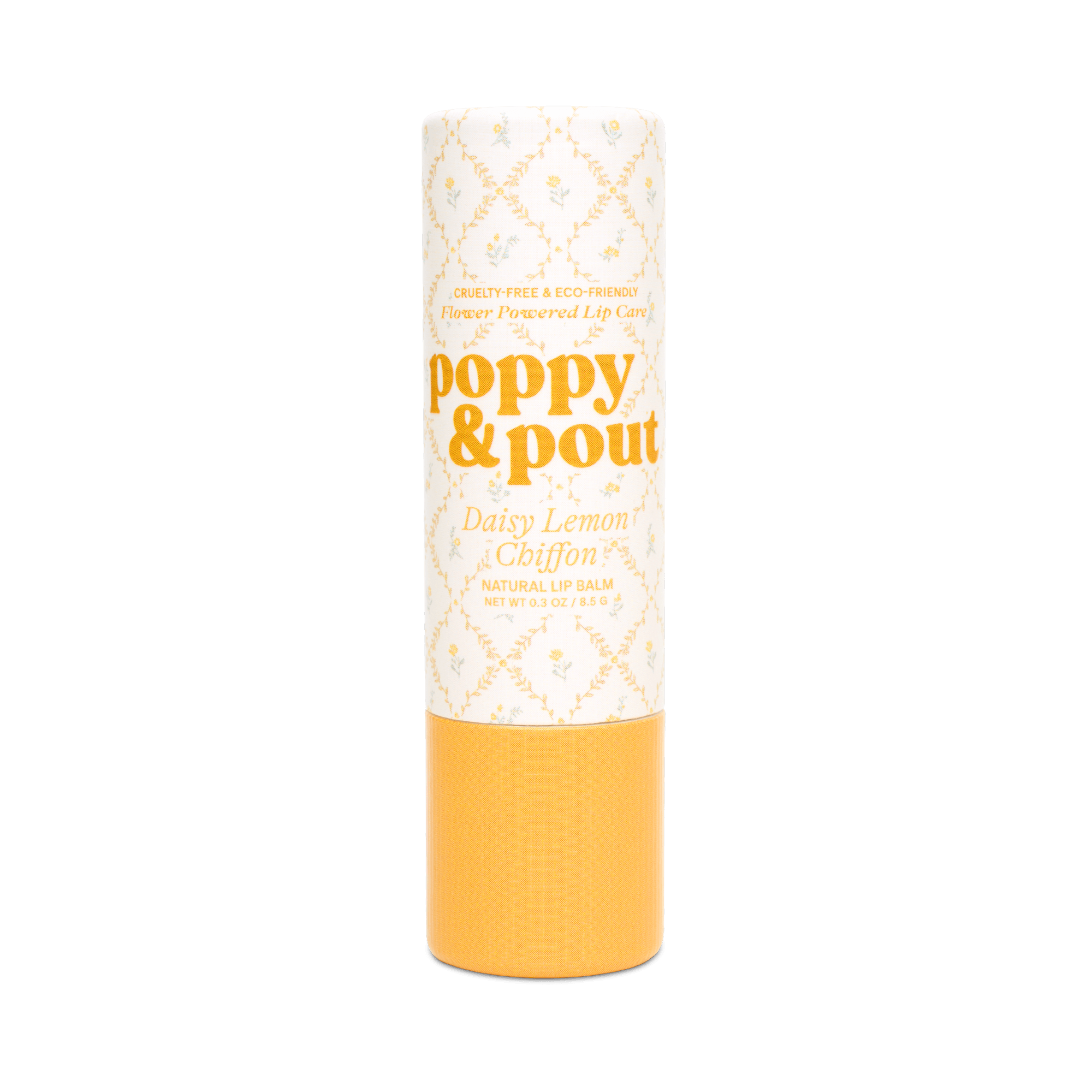 Poppy & Pout Lip Balm, Cottage Collection, Daisy Lemon Chiffon