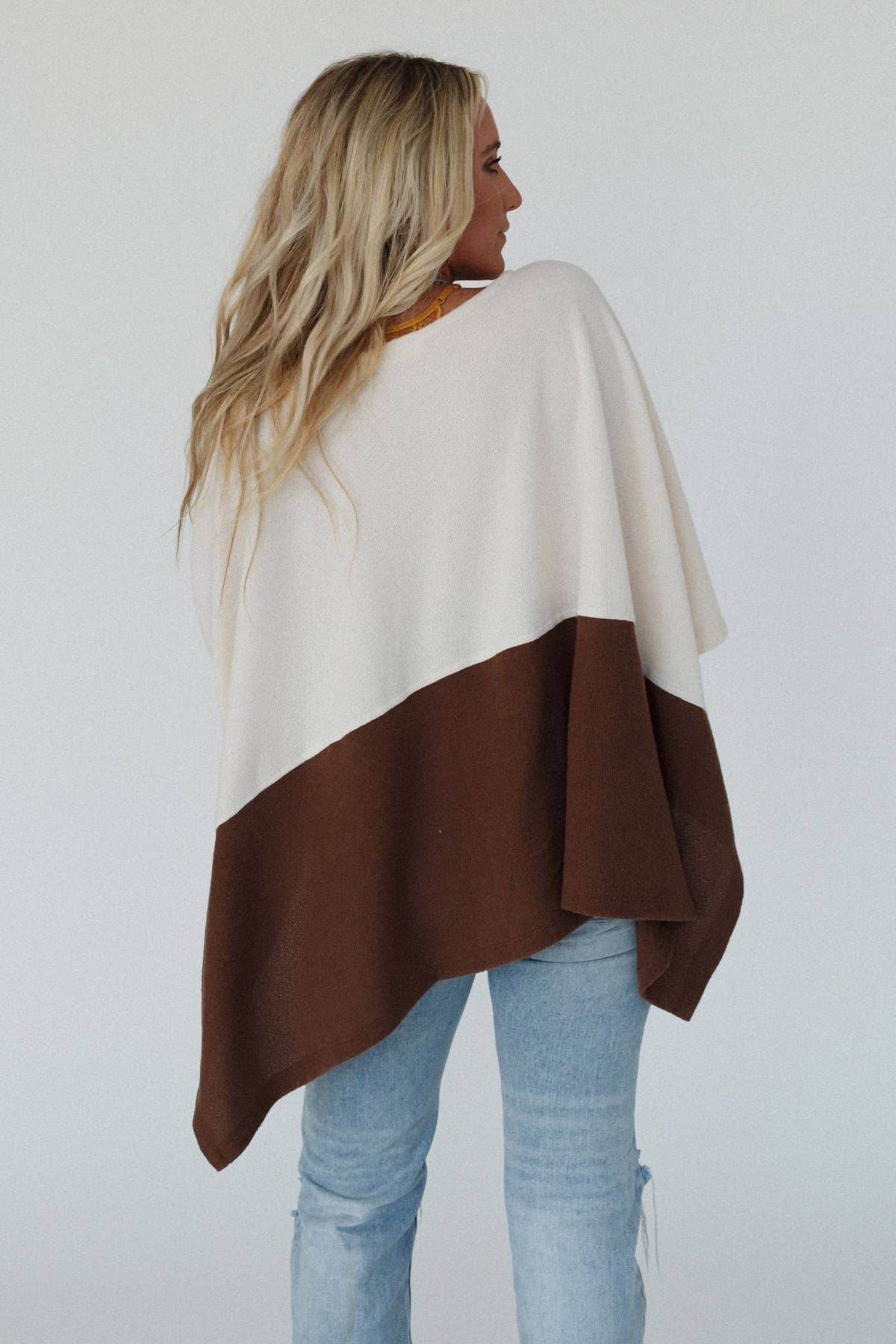 Three Bird Nest Lucky Shadow Top - Cream Brown