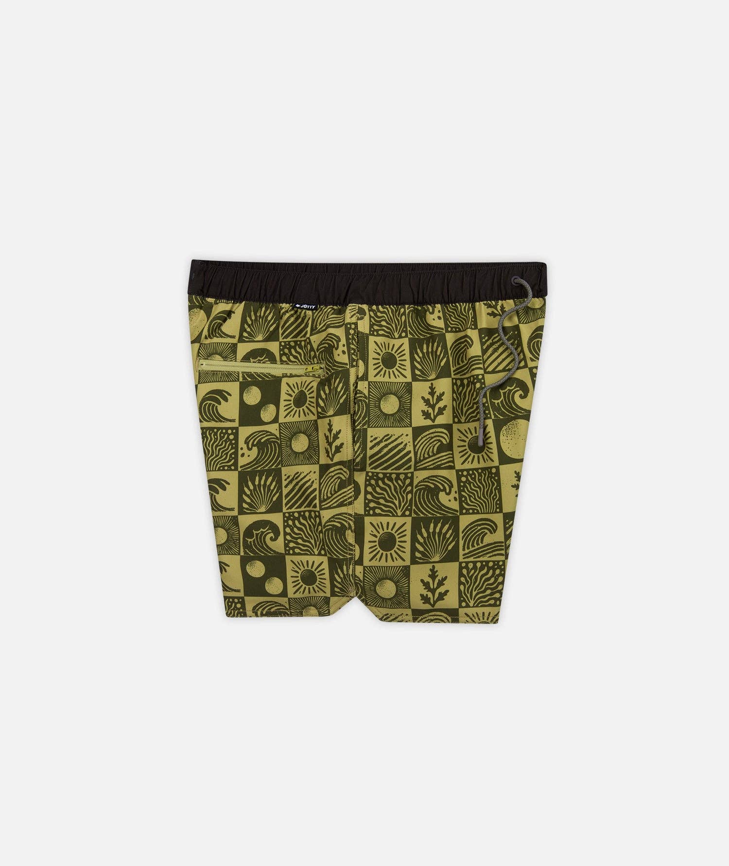 Jetty Bayside Volley Short - Olive