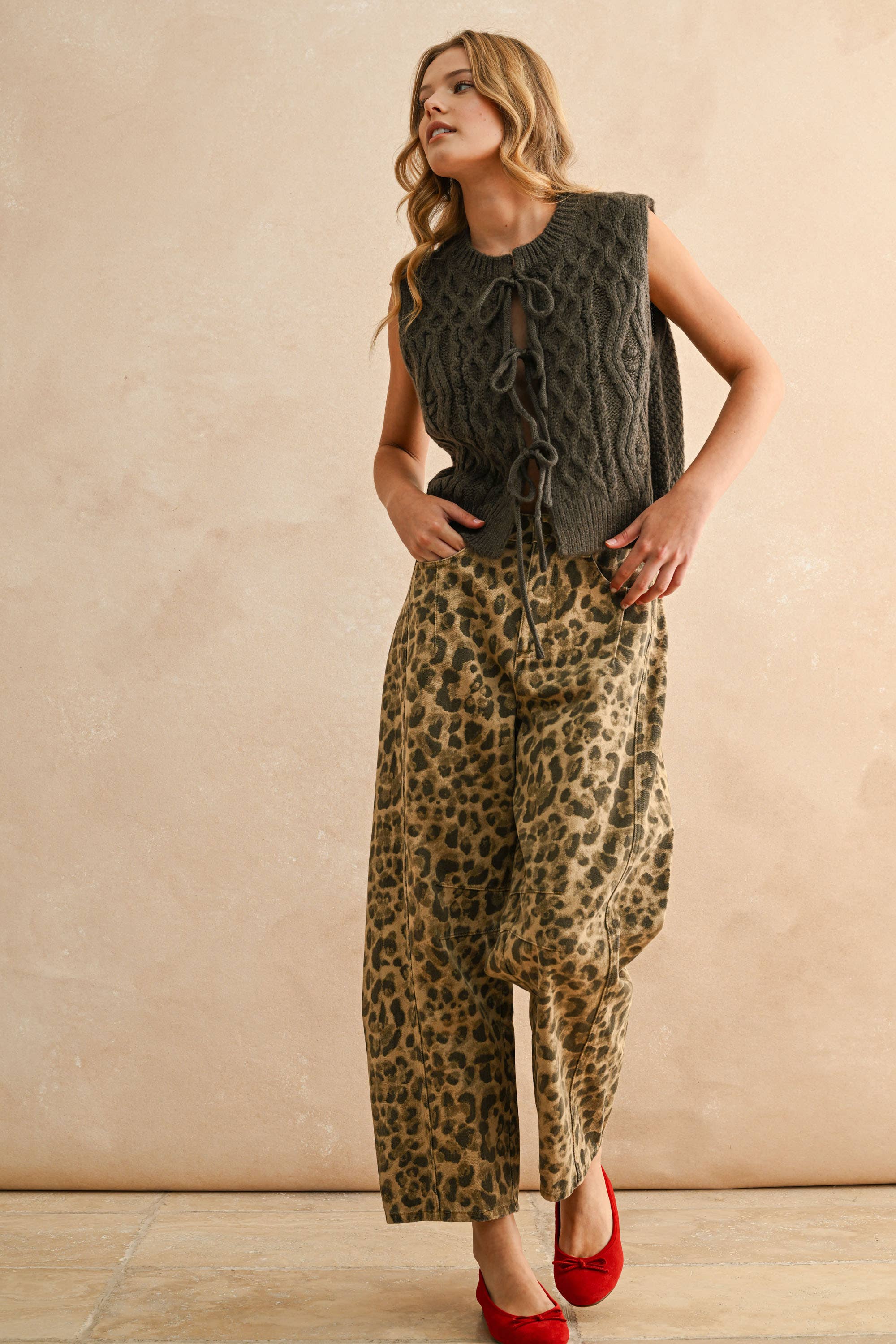 MIOU MUSE Winterberry Sweater Vest