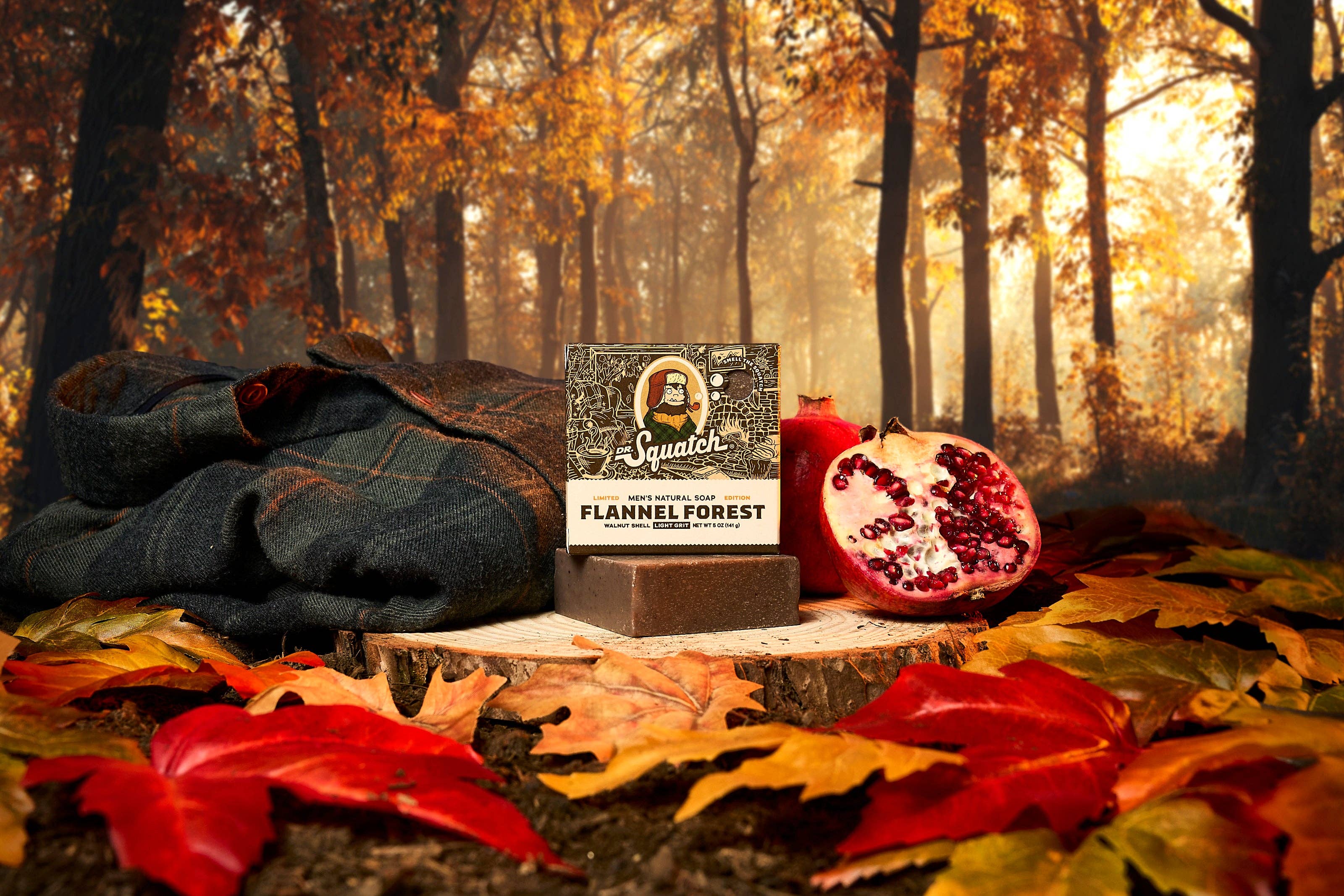 Dr. Squatch Flannel Forest Bar Soap