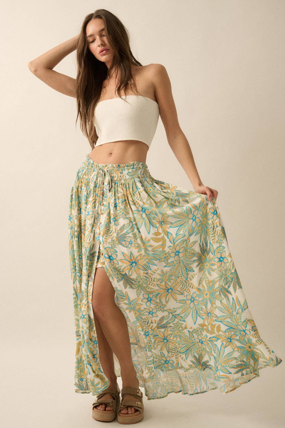 Promesa USA Bayside Maxi Skirt