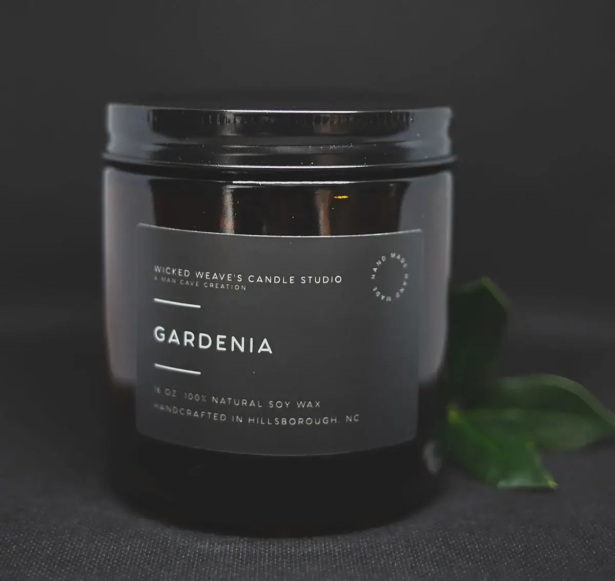 Wicked Weave’s Candle Studio GARDENIA SOY WAX CANDLE
