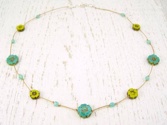 Jo Bird Jewelry Hibiscus Necklace