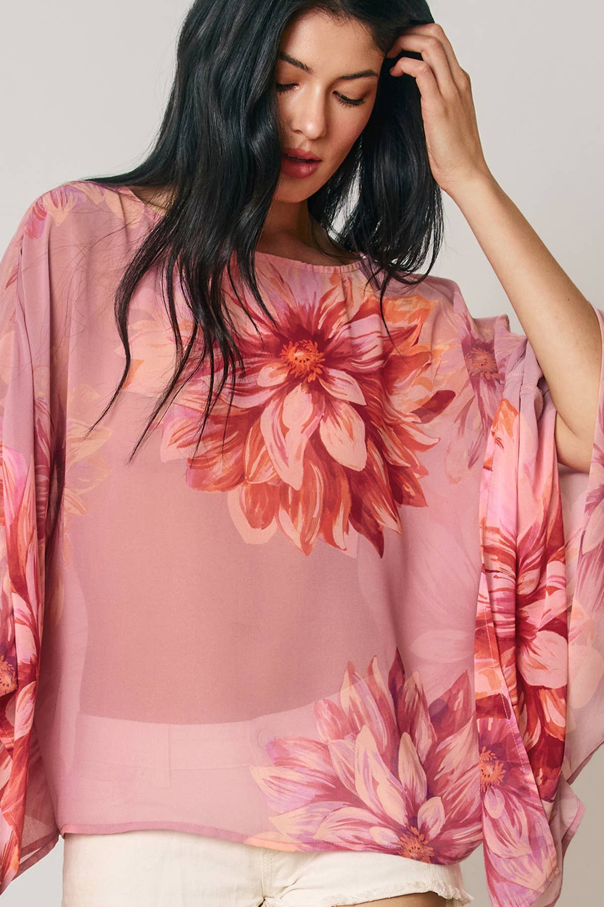 Dress Forum Golden Hour Poncho Top