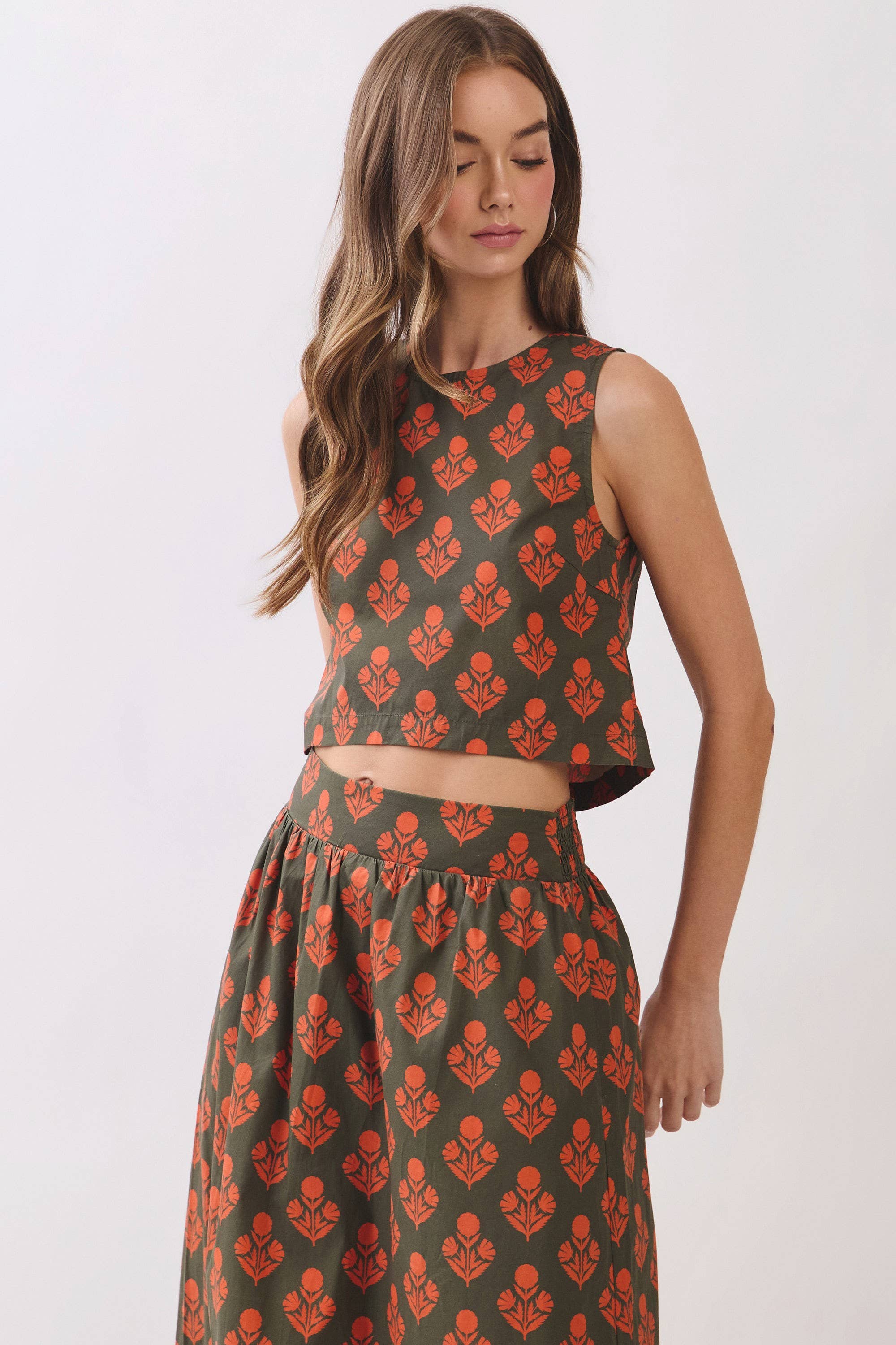 TCEC Marigold Crop Top
