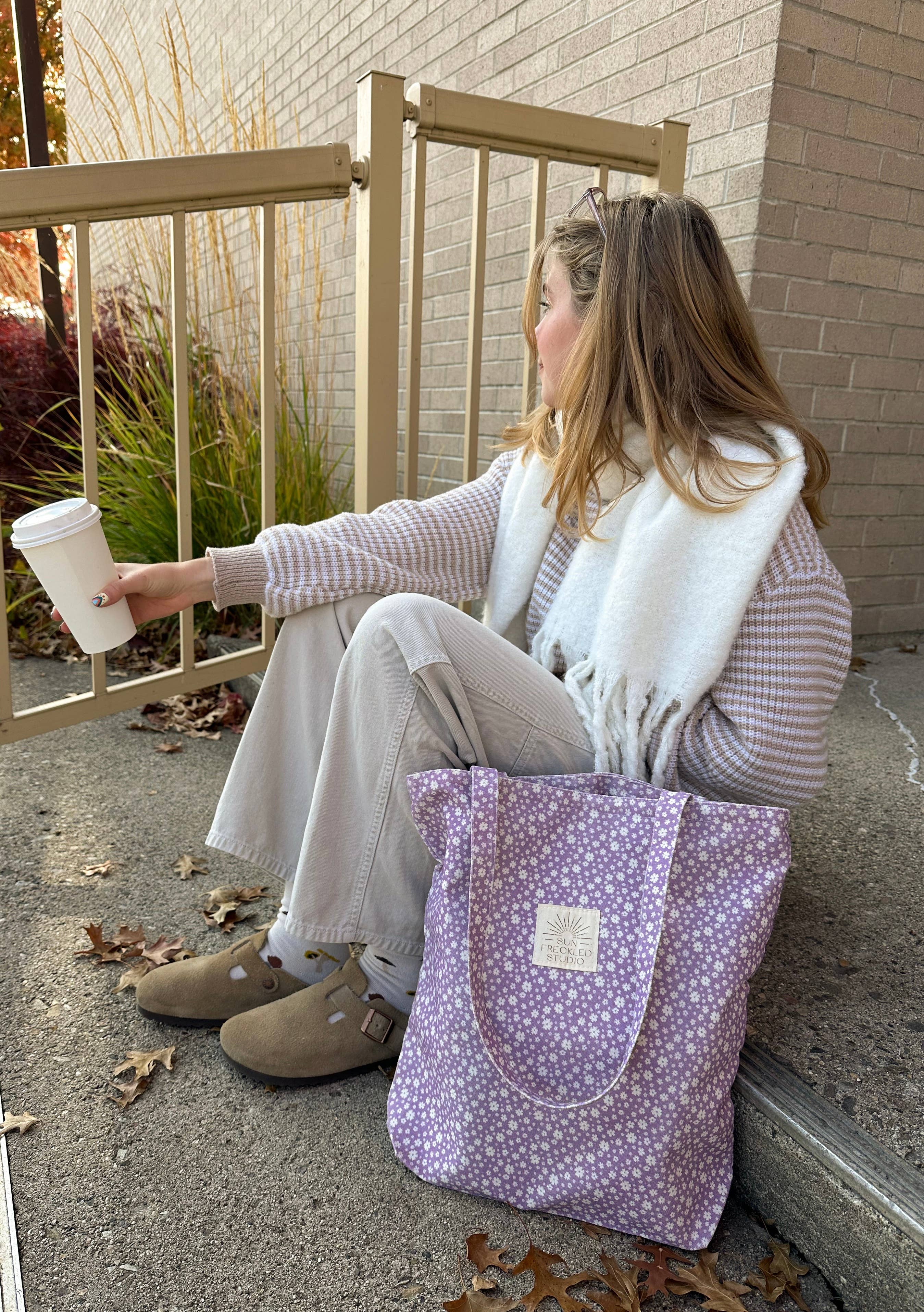 Sun Freckled Studio Sugar Plum Tote Bag