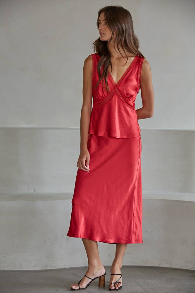 By Together Heartbreaker V-Neck Top