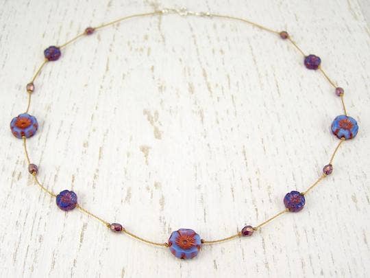 Jo Bird Jewelry Hibiscus Necklace