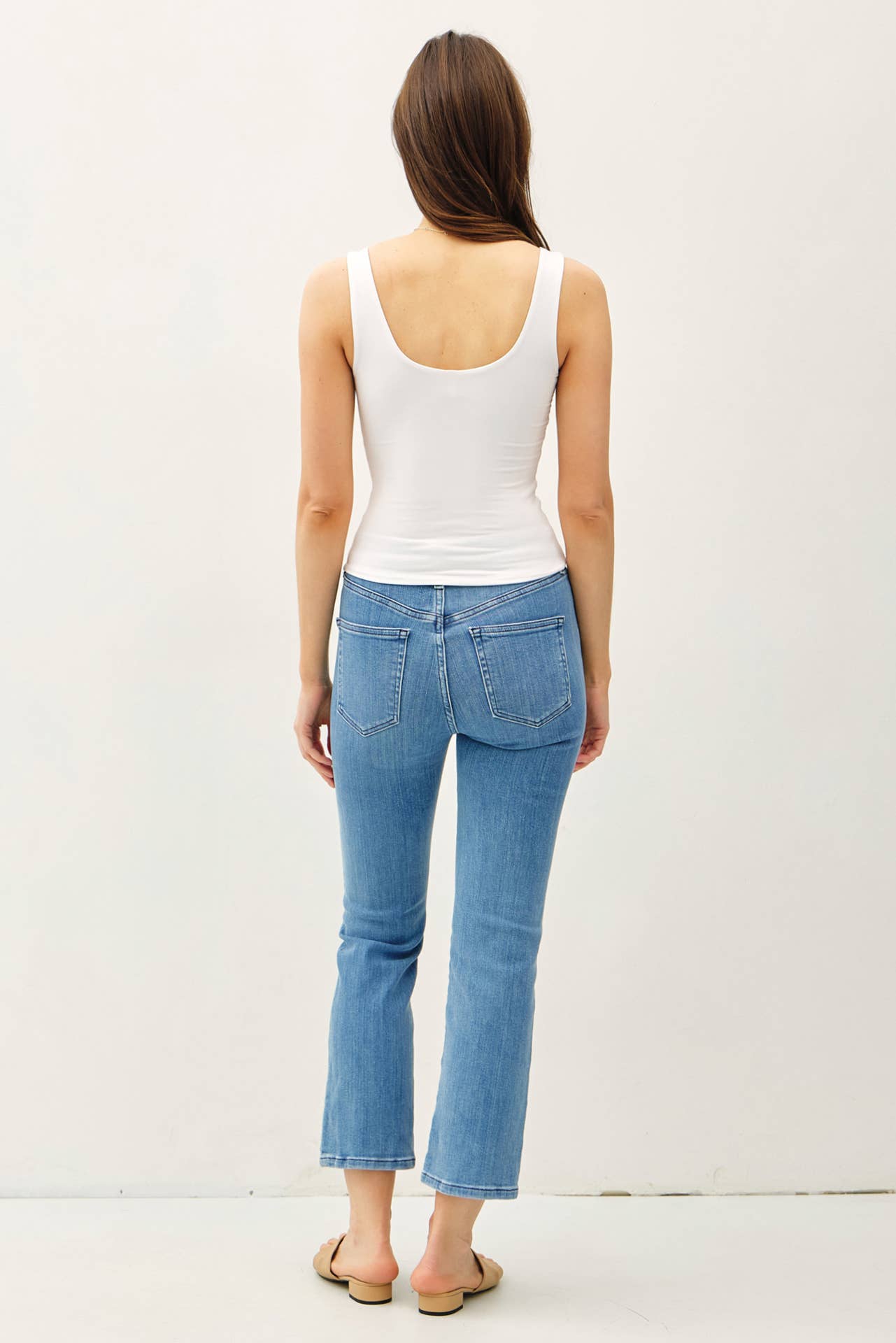 Be Cool BASIC THREADS SCOOP NECK TANK