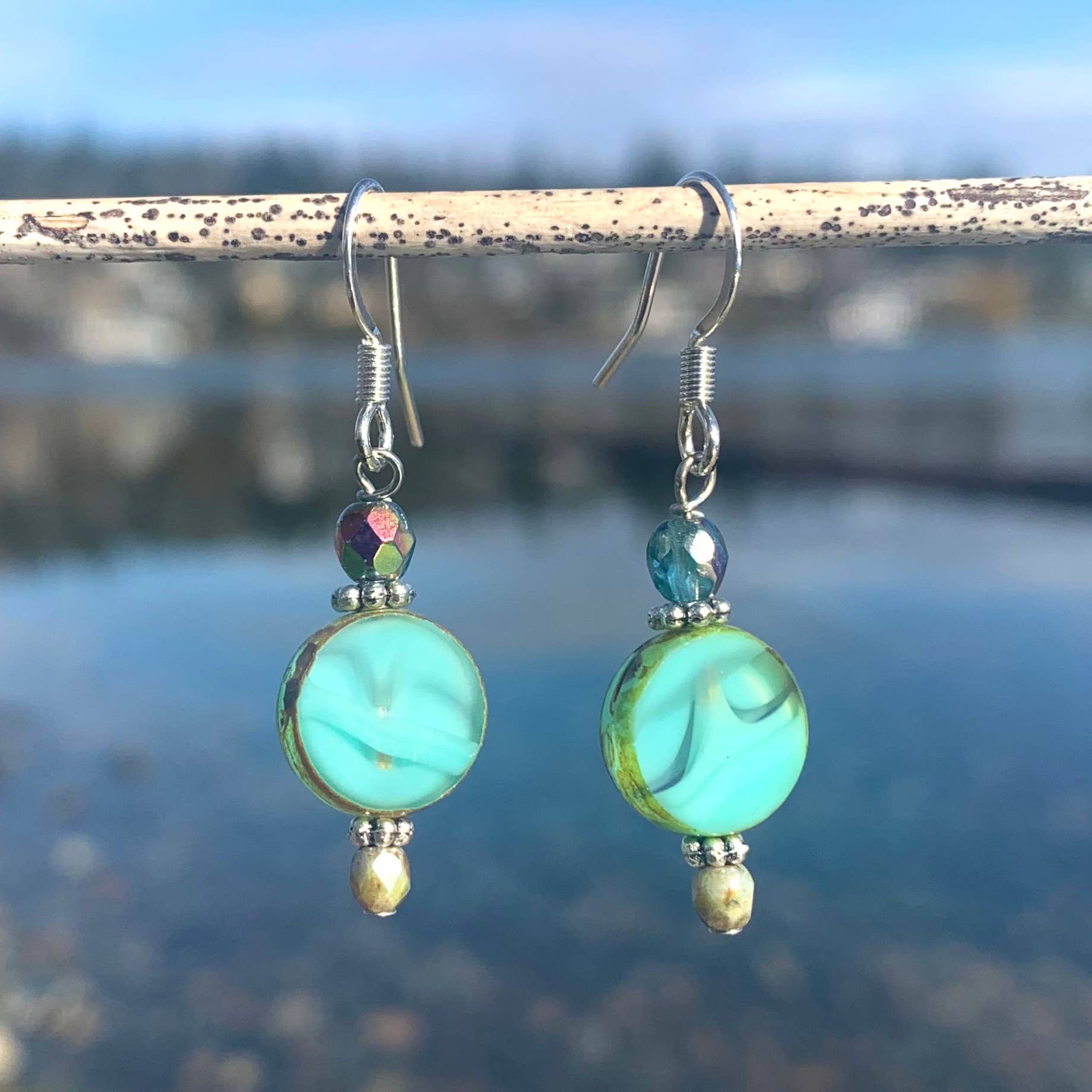 Jo Bird Jewelry Sundance Earrings Aqua