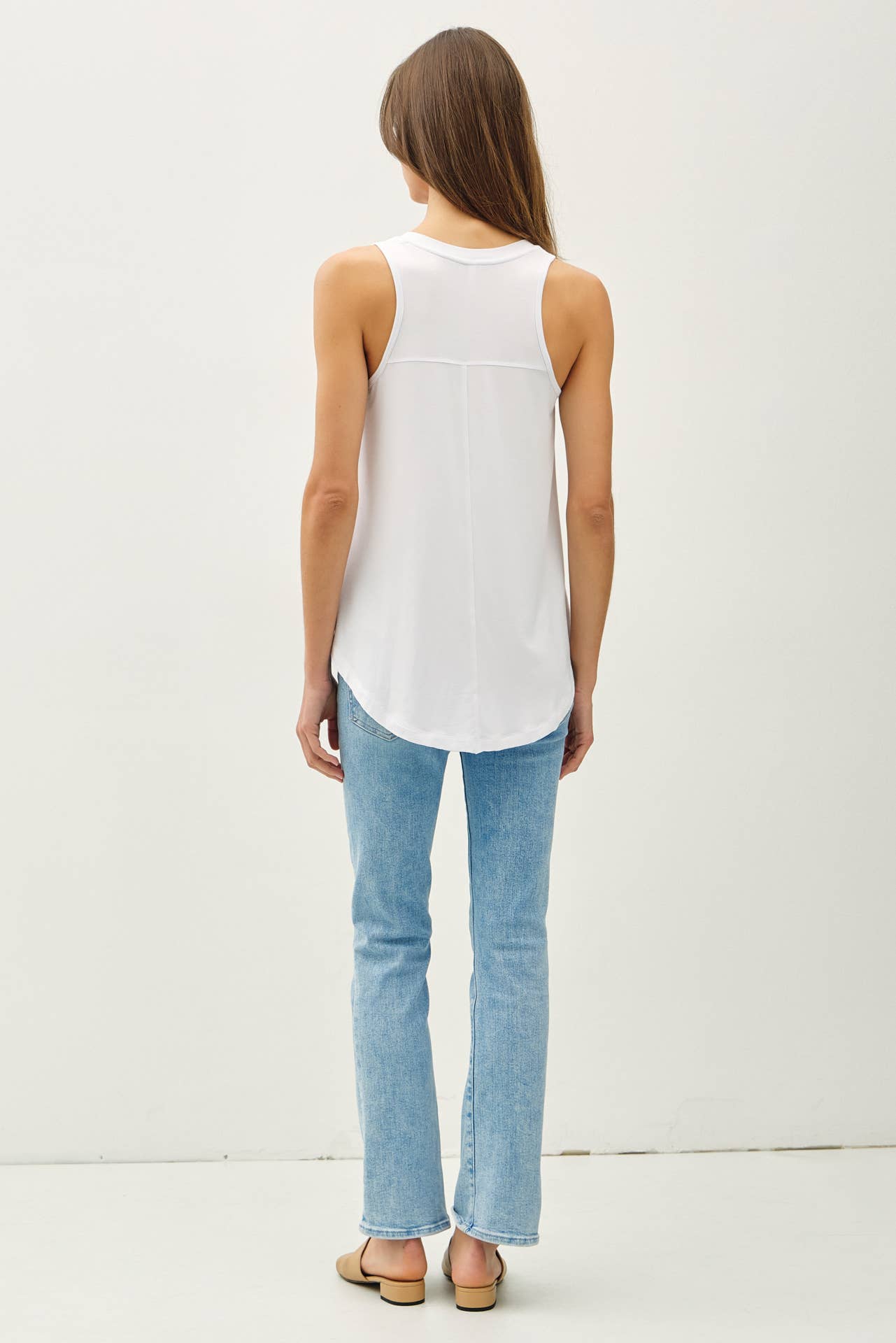 Be Cool Basic Threads Flowy V-NECK TANK