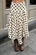 FRENCH MARKET HANDKERCHIEF MIDI SKIRT