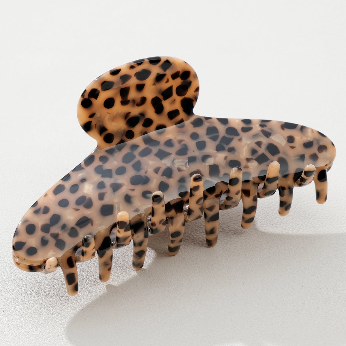 Wild Leopard Claw Clip