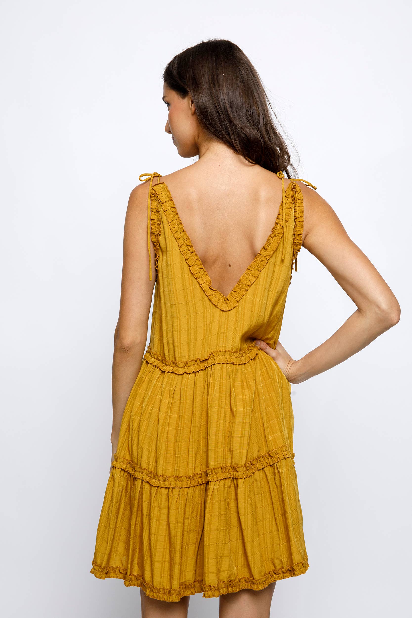 STORIA Cara Ruffled Mini Dress
