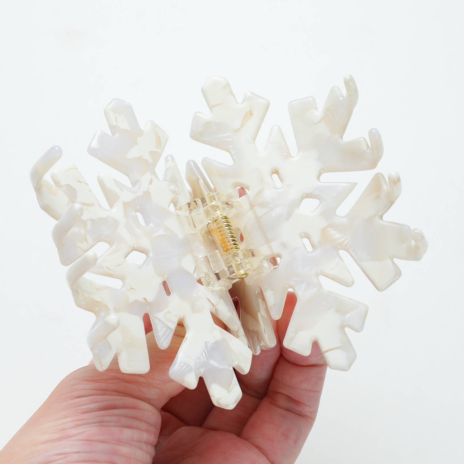 Adorro Snowflake | Holiday Claw Clip