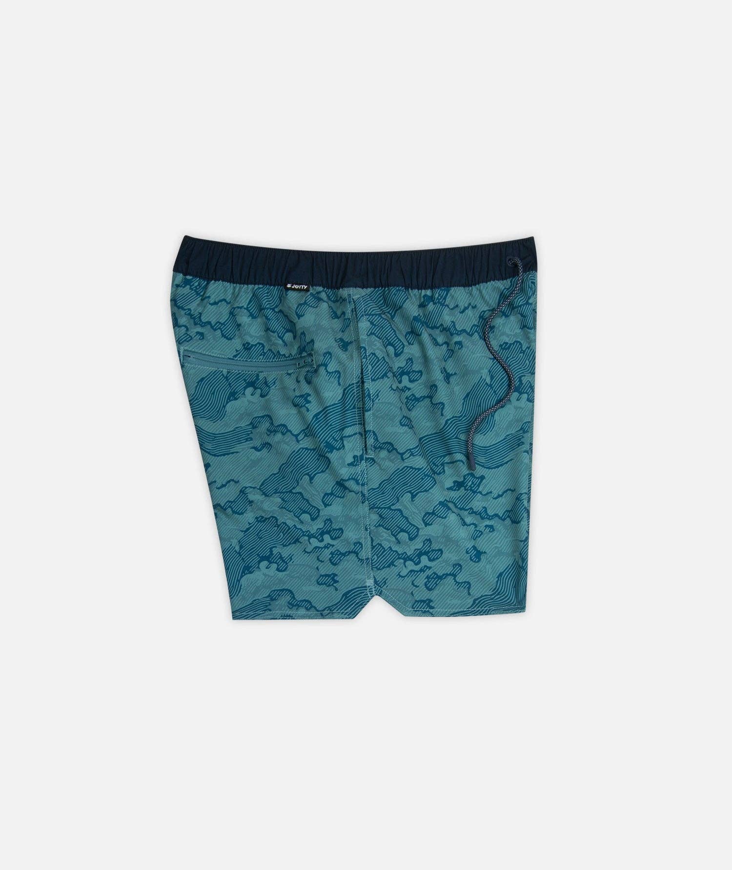 Jetty Bayside Volley Short - Teal