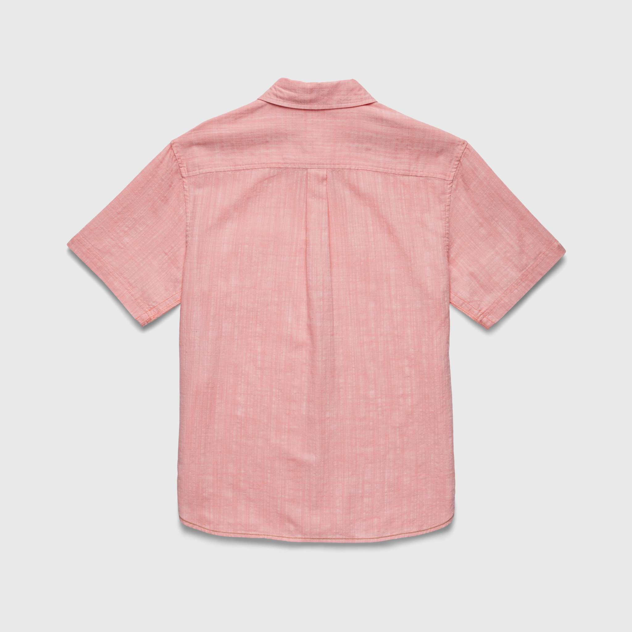 SURFSIDESUPPLY Joey 2tone Slub Island Shirt - Lobster Bisque