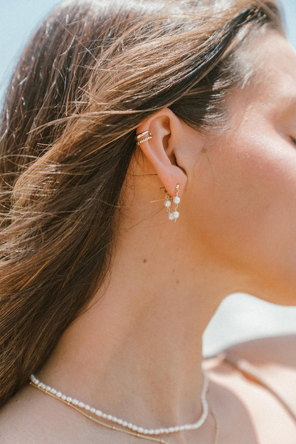 LOVE NOTES PEARL EARRINGS
